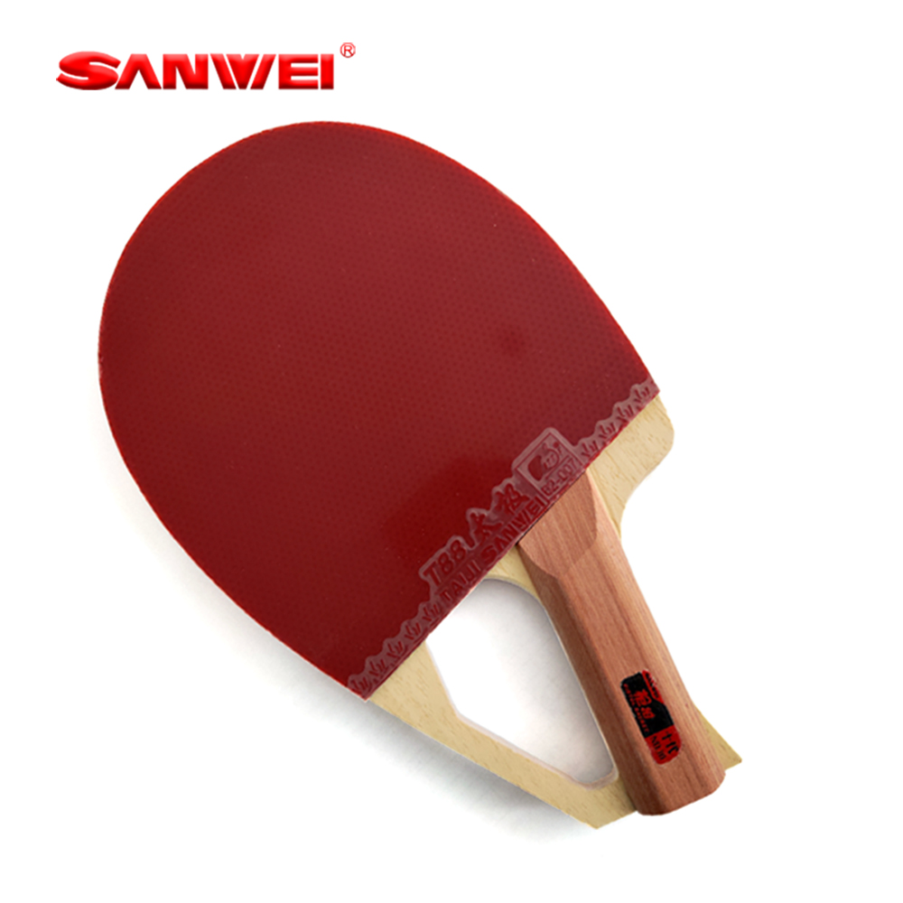 Table Tennis Racket - Raquete Original SANWEI em Forma de