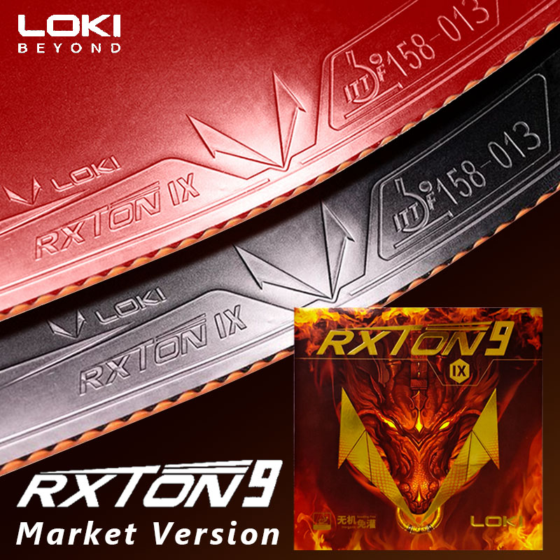 Table Tennis Loki - LOKI RXTON 9 Borracha de Tênis
