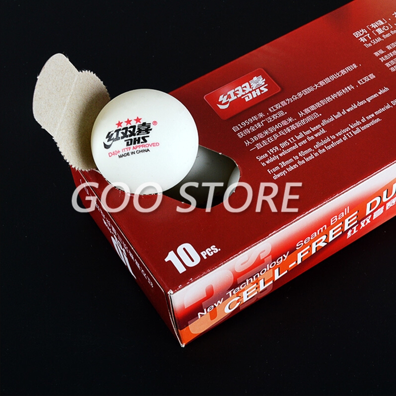 Dhs bola de tênis de mesa d40  - Table Tennis Olympics avaliação e preço