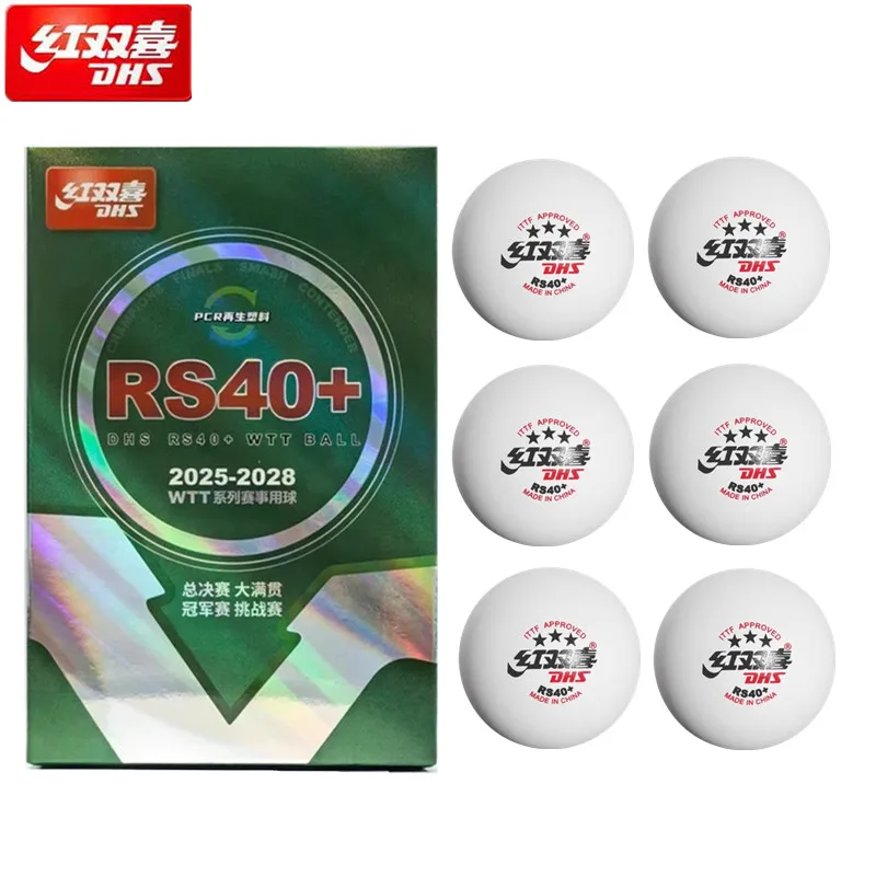 6 Bolas de Ping Pong DHS WTT R - Table Tennis Olympics avaliação e preço