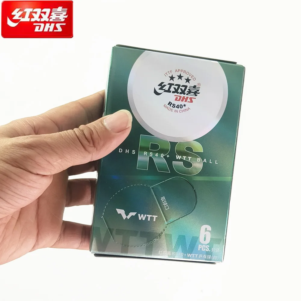 6 Bolas de Ping Pong DHS WTT R - Table Tennis Olympics avaliação e preço