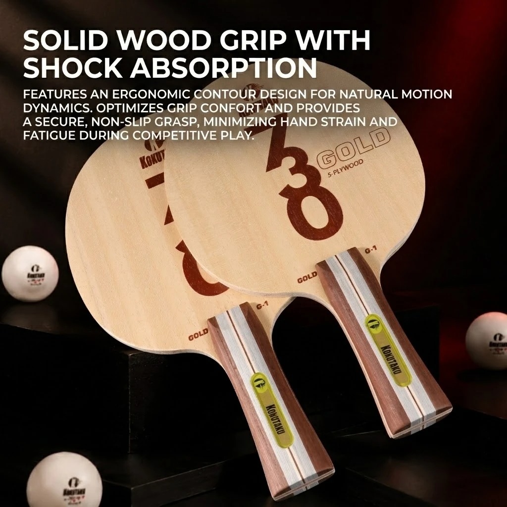 Lâmina de Tênis de Mesa Kokuta - Table Tennis Racket avaliação e preço