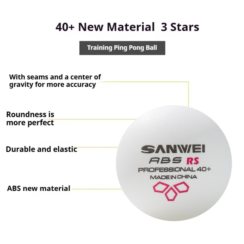 SANWEI RS40 + 3 estrelas bolas - Table Tennis Olympics avaliação e preço