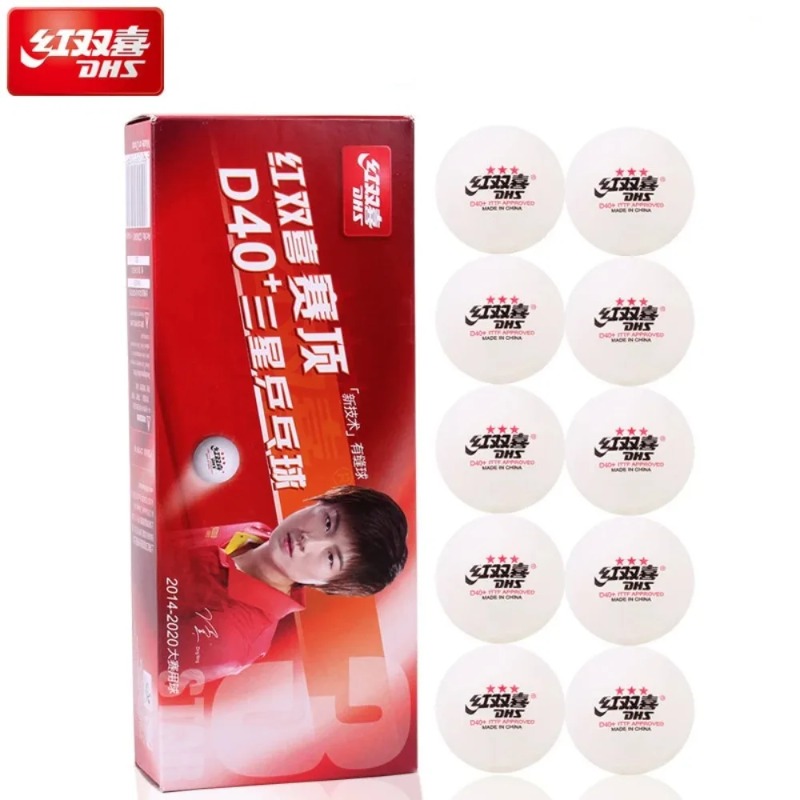 Bolas de Tênis de Mesa DHS D40 - Table Tennis Olympics avaliação e preço