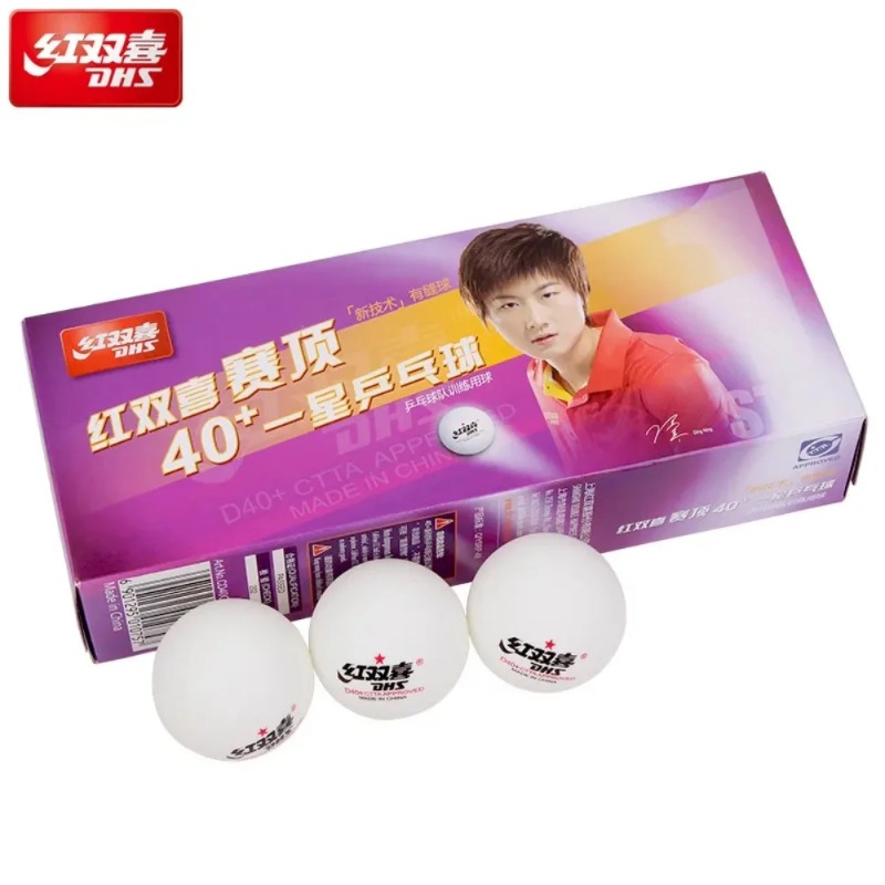 Bolas de Tênis de Mesa DHS D40 - Table Tennis Olympics avaliação e preço