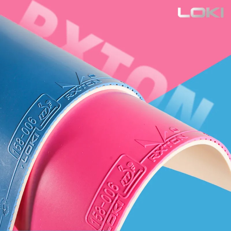 NOVO LOKI RXTON 3 Borracha Col - Table Tennis Loki avaliação e preço