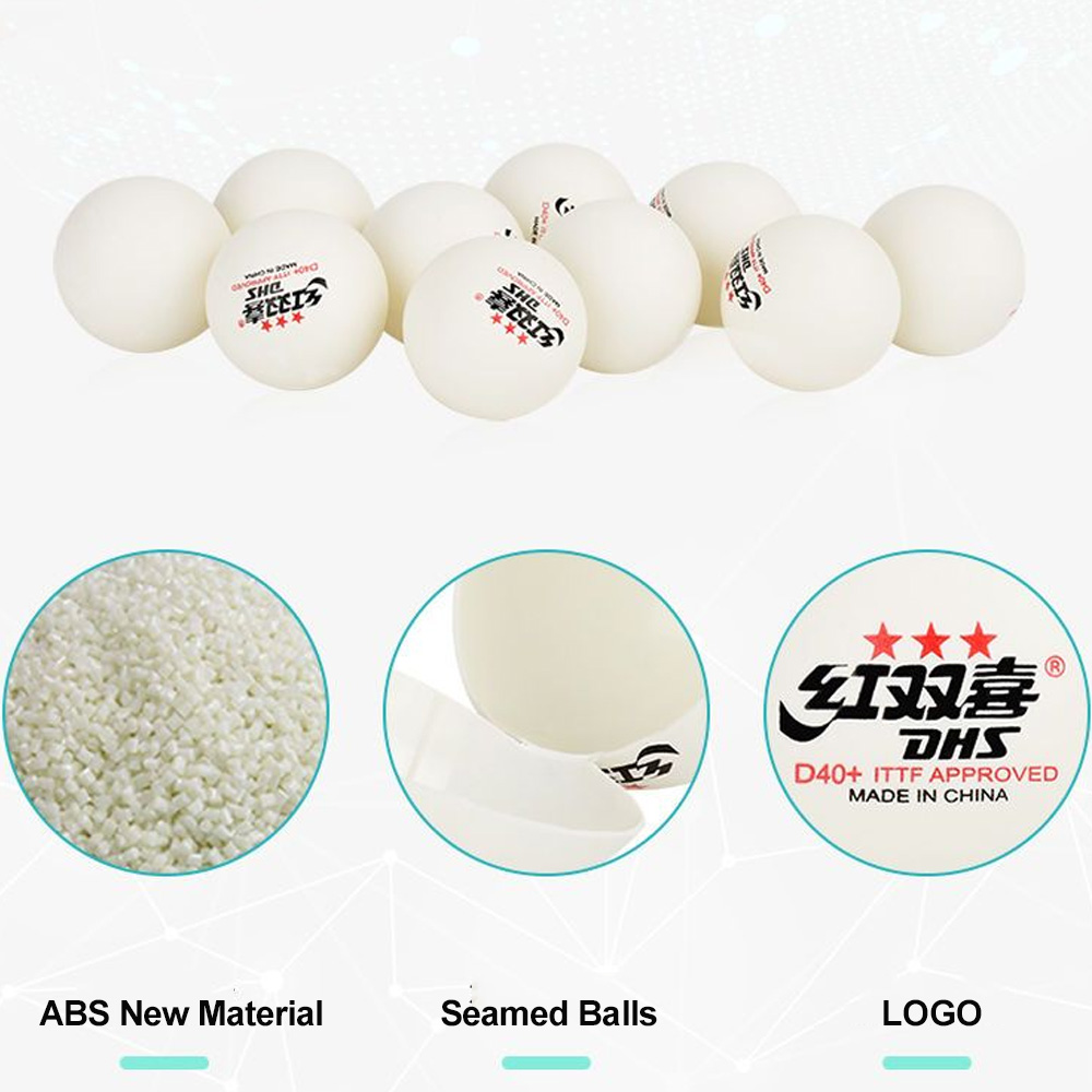 DHS D40 + DJ40 + Bolas de Ping - Table Tennis Olympics avaliação e preço
