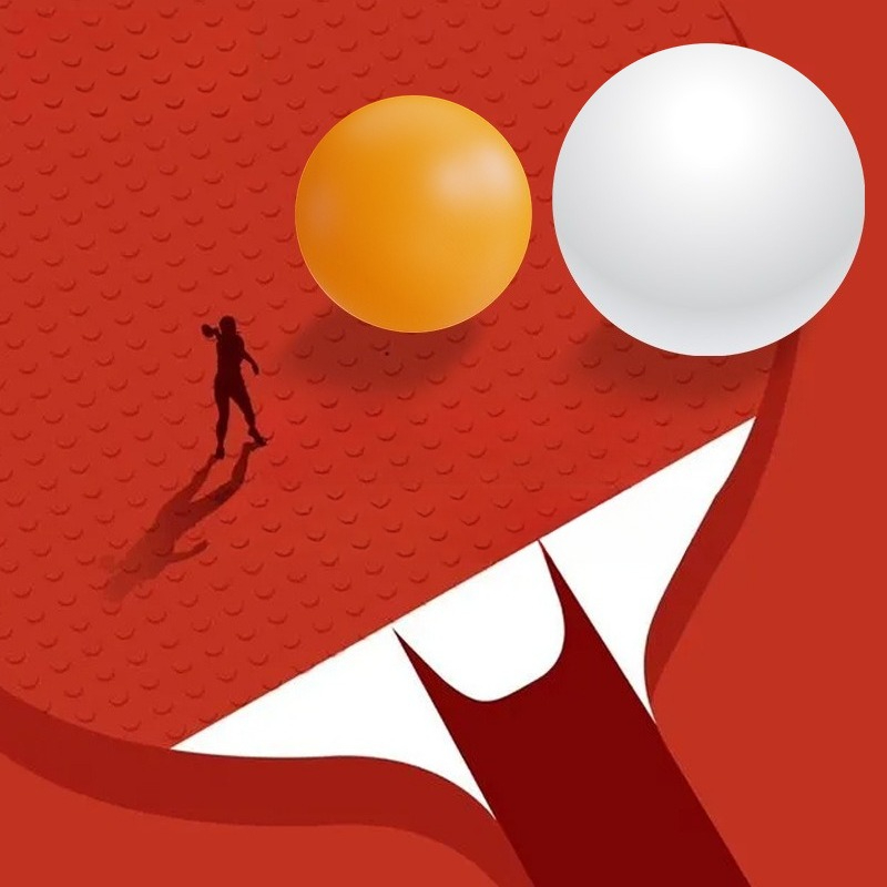 Bola Grande de Tênis de Mesa d - Table Tennis Olympics avaliação e preço